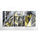 WALLXPERT Dekorativna slika od kaljenog stakla (3 komada) 1996 50 x 70 | Eponuda.com