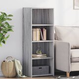 Furnova Visoka omara siva sonoma 45x41x124 cm inženirski les, (21954775) Cene