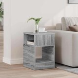  Stranska miza Siva Sonoma 30,5 x 30 x 45 cm Konstruiran les, (5000201935) | Shoptok.si