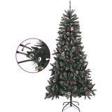  Umjetno božićno drvce sa stalkom zeleno 240 cm PVC | shoptok.hr