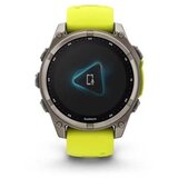 Garmin Fenix 8, 47 mm, Solar Sapphire Titanium, Amp Yellow/Graphite, (21581873) | Shoptok.si