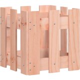 Maison Chic Vrtno korito - Greda - Cvetlični Lonec z ograjico 30x30x30 cm trden les douglas, (21790221) | Shoptok.si