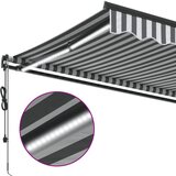 Tenda na automatsko uvlačenje LED antracit i bijela 350x250 cm | shoptok.hr