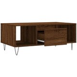  Stolić za kavu smeđa boja hrasta 90x50x36 5cm konstruirano drvo | shoptok.hr