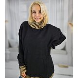 Pri Warm and cozy women's striped sweater autumn winter KEIRA | Shoptok.si