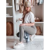 DStreet Legginsy damskie sportowe FITTATO ciemnoszare | shoptok.hr