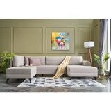 Atelier Del Sofa Bež raztegljiva kotna sedežna garnitura (v obliki črke &quot;U&quot;) Belen &ndash; cene
