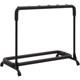 vidaXL Sklopivi stalak za gitare s 5 dijelova crni 74x41x66 cm čelični | shoptok.hr