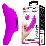 Pretty Love Delphini Finger Vibrator Purple | shoptok.hr