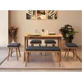 Hanah home trpezarijski sto i stolice (6 komada) Vina Mini 06 1053 u
