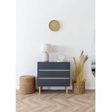 House Nordic Temno siva nizka komoda 80x80 cm Bisley – | Shoptok.si