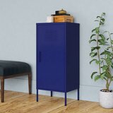 Furnova Omara za shranjevanje mornarsko modra 42,5x35x101,5 cm jeklo, (21953888) | Shoptok.si