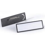 Durable Tablica CLIP CARD z zaponko, DE 50 kosov, VxŠ 17 x 67 mm, črna | Shoptok.si