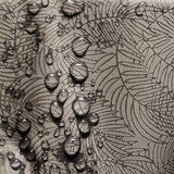 AmeliaHome Stolnjak Gaia s manšetom i obrubom 110x110 cm, cappuccino | shoptok.hr