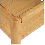 House Nordic Pomoćni stol sa staklenom pločom stola 40x40 cm Lourmarin – | shoptok.hr