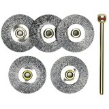  ČELICNE ČETKE 22mm 5kom+DRŽAČ | ePonuda.com