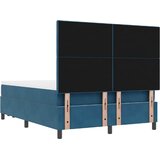  s opruga kutije Tamno plava 190 x 140 cm Baršun | shoptok.hr