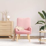  Fotelja Ružičasta 63 x 67 x 94 cm Vuna i Plywood | shoptok.hr