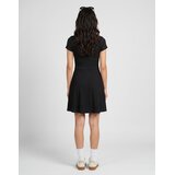 Tommy Jeans Kratke obleke TJW RIB F F POLO MINI DRESS EXT Črna | Shoptok.si