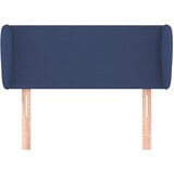  Uzglavlje s ušima plavo 83x23x78/88 cm od tkanine | shoptok.hr