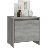 vidaXL Nočna omarica siva sonoma 45x34x44,5 cm iverna plošča | Shoptok.si