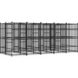 Vanjski kavez za pse čelični 9,22 m² | shoptok.hr