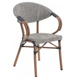  Baštenska stolica, Aluminijumski ram, Siva | Eponuda.com