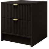  Noćni stočić TIRENO 40x35 cm crne boje | Eponuda.com