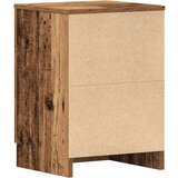 vidaXL Nočne omarice 2 kosa starega lesa 38x35x55 cm inženirski les | Shoptok.si