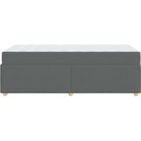  Krevetna konstrukcija Ostalo Tamno siva 80 x 200 cm Poliester | shoptok.hr