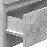  Noćni ormarići 2 kom s 2 ladice betonsko sive boje 40x33x60 cm | shoptok.hr