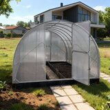 Metalni plastenik GAUDI 3.14m x 10m, razmak 0,67m, polykarbonat 4mm | shoptok.hr