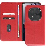 AVIZAR Denarnica etui Xiaomi Redmi Note 15 Pro Plus 5G Chesterfield Funkcija stojala, Rdeča, (5000190312) | Shoptok.si