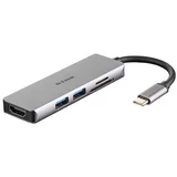 D-link DUB-M530 5-u-1 USB-C Hub sa HDMI i SD/microSD čitačem kartica