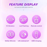 Sensation Luxe LED Analni vibrator black