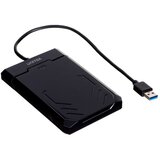 Unitek Y-3036 storage drive enclosure 2.5 HDD /SSD enclosure Black | shoptok.hr