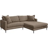 P & B KOTNA SEDEŽNA GARNITURA, rebrasti žamet rjava | Shoptok.si