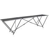 The Living Store Zložljiva tapetniška miza MDF in aluminij 300x60x78 cm - Tapetniška Miza, (21420544) Cene