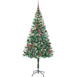 vidaXL Umjetno božićno drvce s stalakom Zelena 180 cm PVC i čelik | shoptok.hr