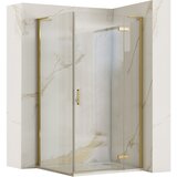 Rea Tuš kabina Hugo 100x80 Gold Brush | Shoptok.si