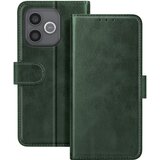 AVIZAR Etui Honor 600 Lite z usnjenim učinkom, s prostorom kartice in funkcijo stojala, Temno zelena, (5000274398) | Shoptok.si