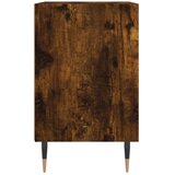  Noćni ormarići 2 kom boja dimljenog hrasta 40x30x50 cm drveni | shoptok.hr