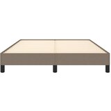  Okvir za krevet bez madraca smeđesivi 140 x 190 cm od tkanine | shoptok.hr