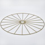  Visilica na sajli MONTANA 1xE27/15W/230V prečnik 45 cm zlatna/crna | Eponuda.com
