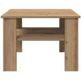  Stol za kavu Artisan hrast 60x60x42 cm izrađeno drvo | shoptok.hr