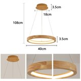  Brilagi - LED drveni luster na sajli UMEA WOOD LED/30W/230V Ø 40 cm | Eponuda.com
