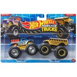 Mattel Hot Wheels Monster Trucks: Haul YAll vs Too SCool mali avtomobilčki, paket 2 kosov 1/64 - | Shoptok.si