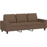  3-dijelni set sofa smeđi od tkanine | shoptok.hr