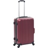  3-dijelni set čvrstih kovčega crvena boja vina ABS | shoptok.hr