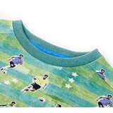  Dječja topla majica svjetlozelena prošarana 104 | shoptok.hr